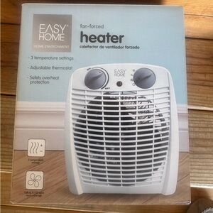 Easy Home White Fan-Forced Heater